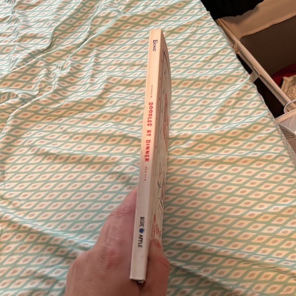 Doodle Pad Place Mat, Removable Pages, Blue, White - Picture 5 of 5